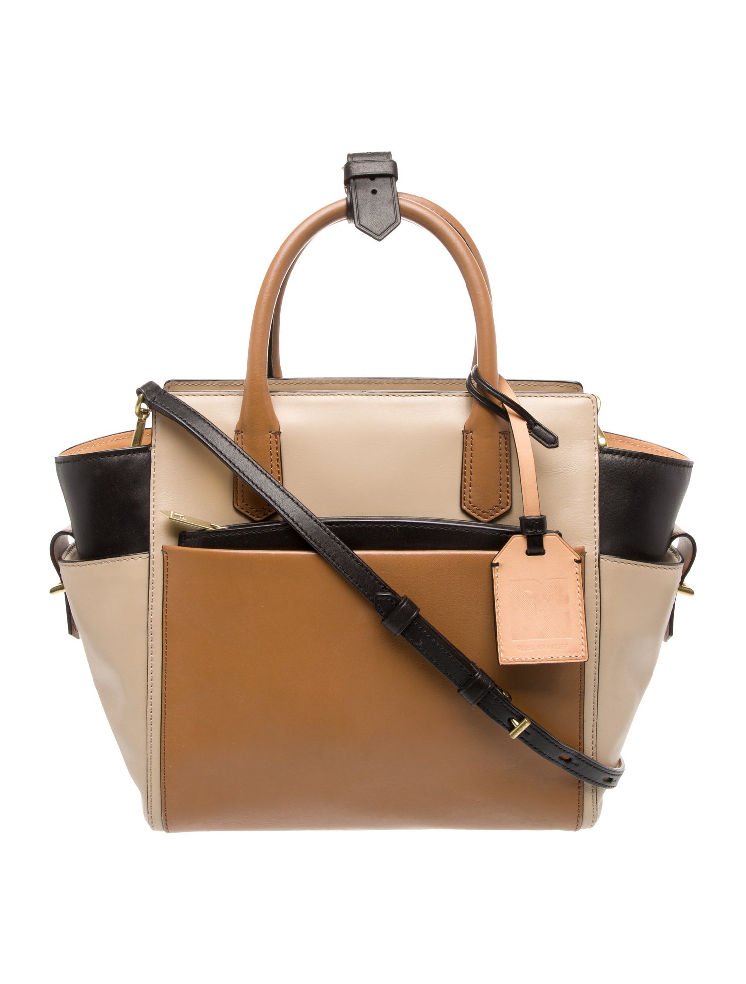 Reed Krakoff Leather Top Handle Bag