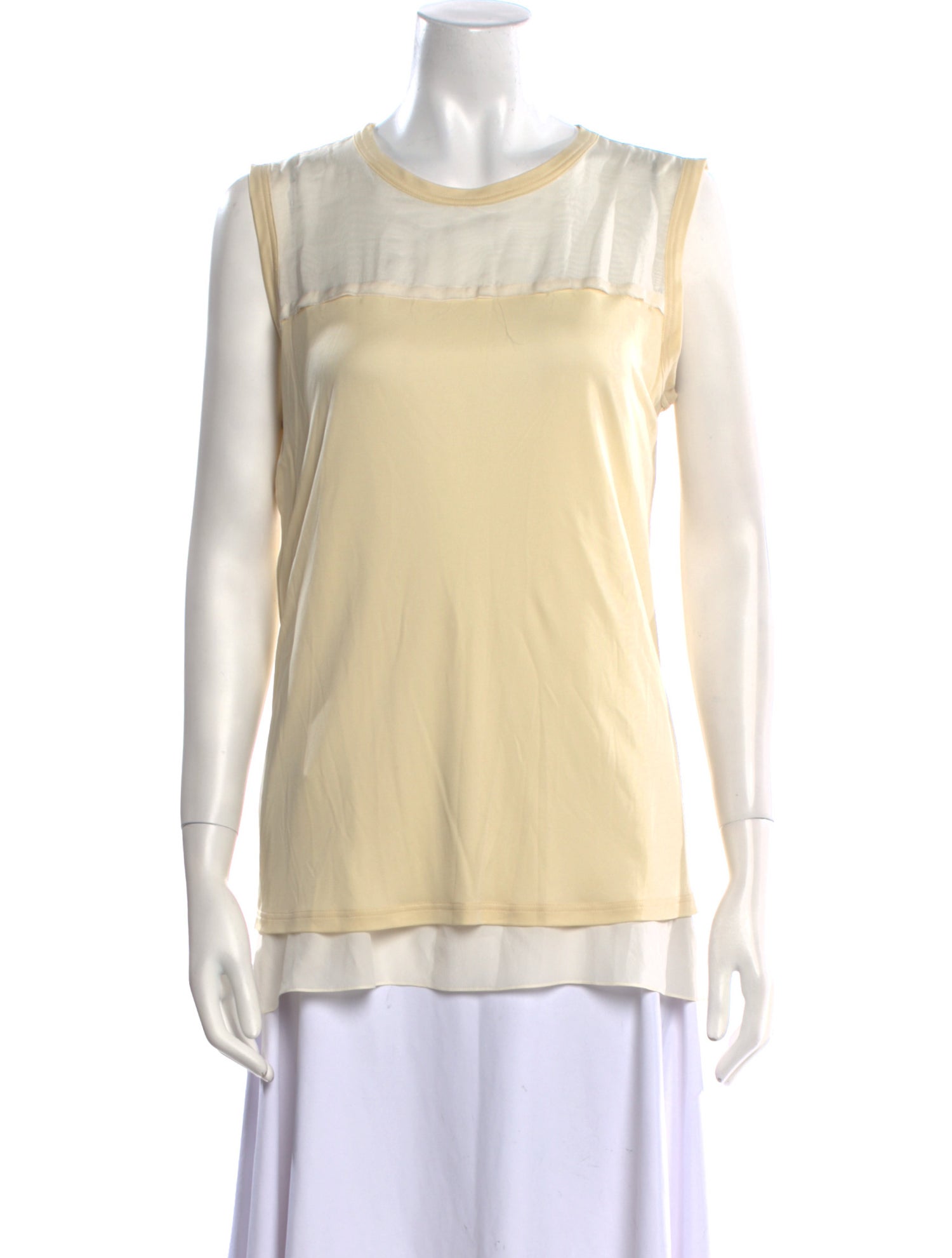 Reed Krakoff Silk Crew Neck Blouse w/ Tags