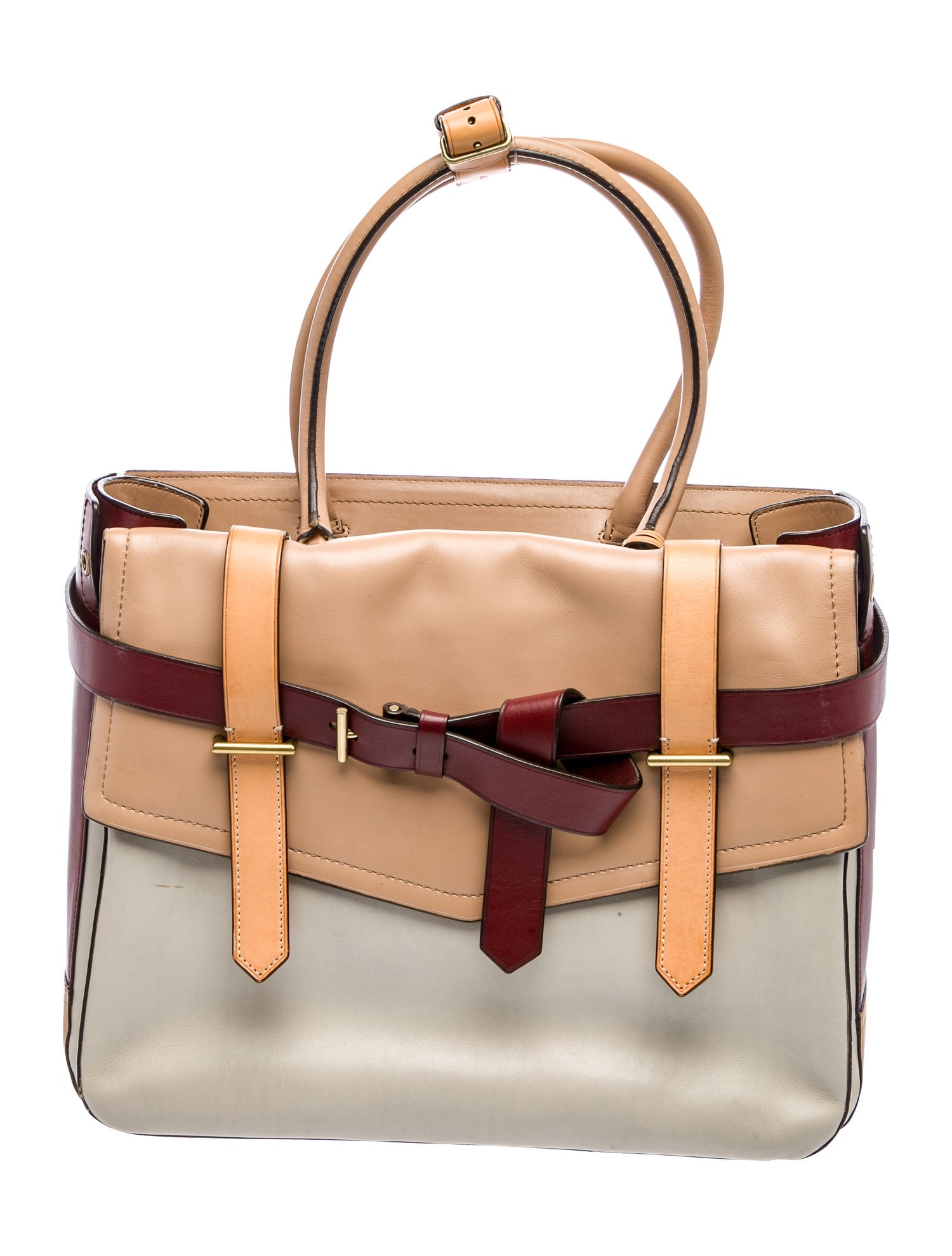 Reed Krakoff Leather Top Handle Bag