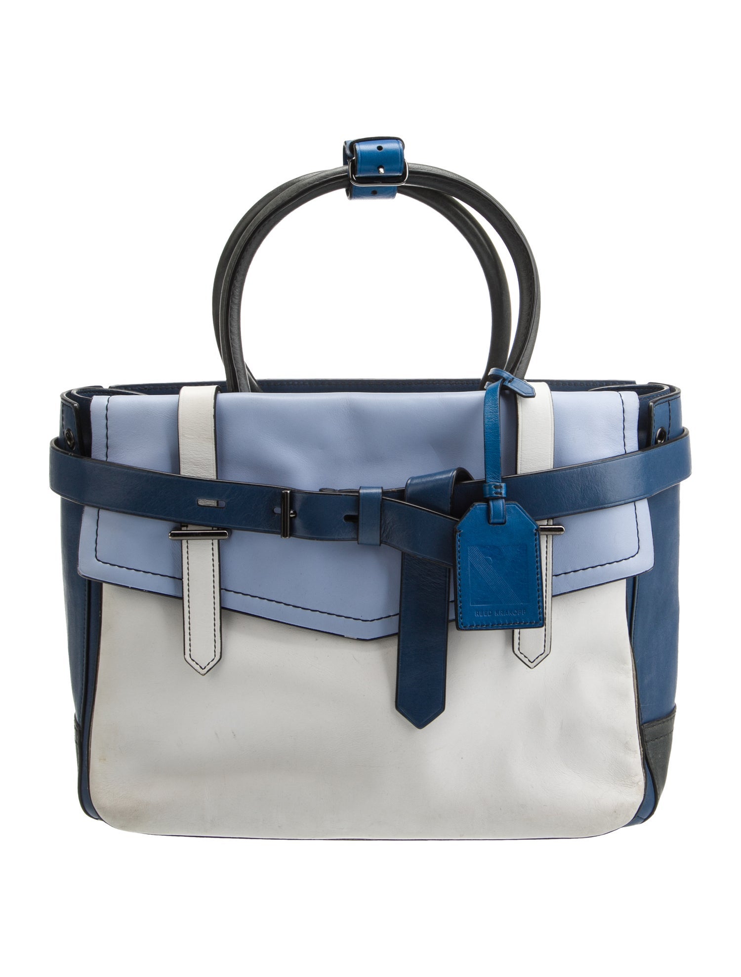 Reed Krakoff Leather Top Handle Bag