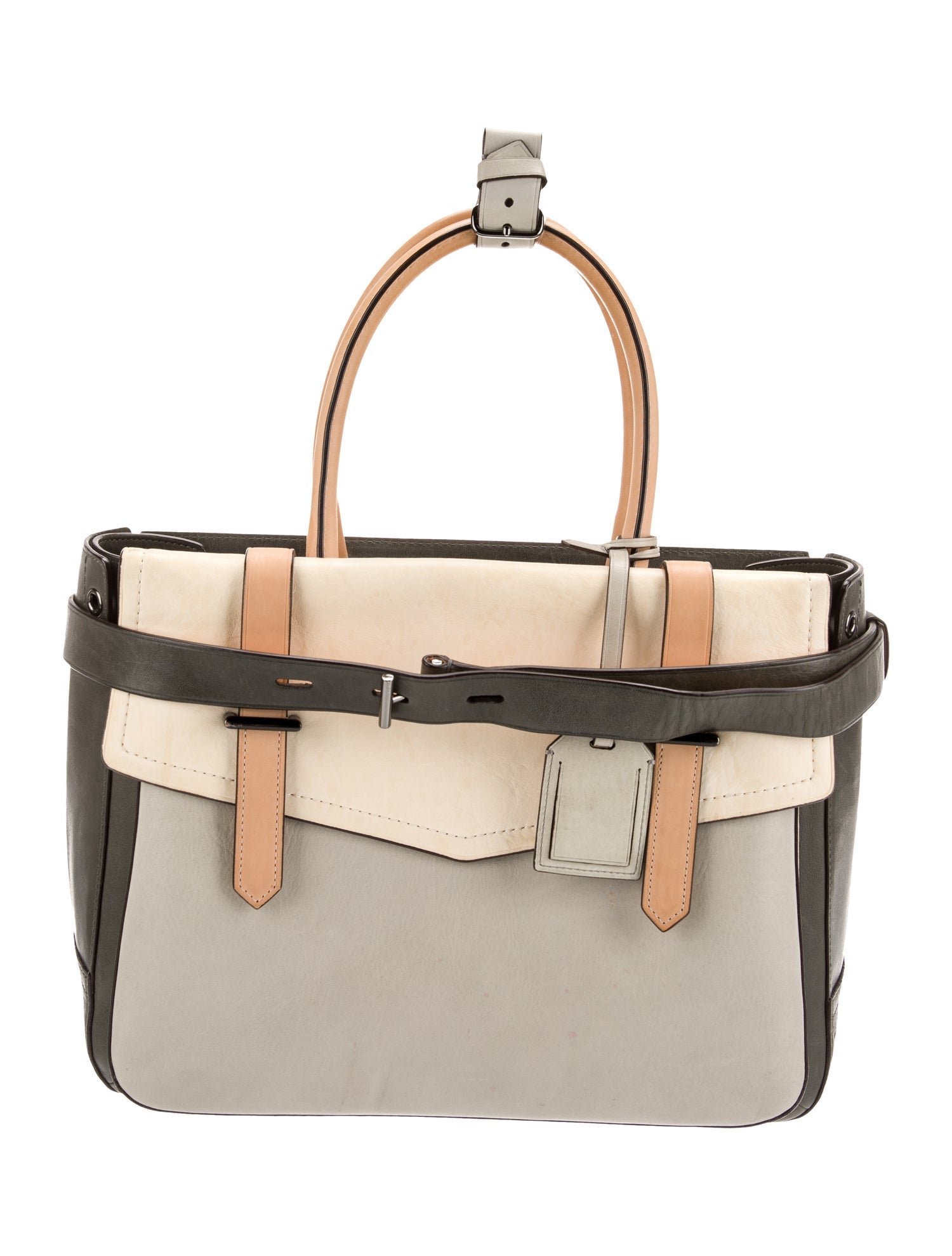 Reed Krakoff Leather Top Handle Bag