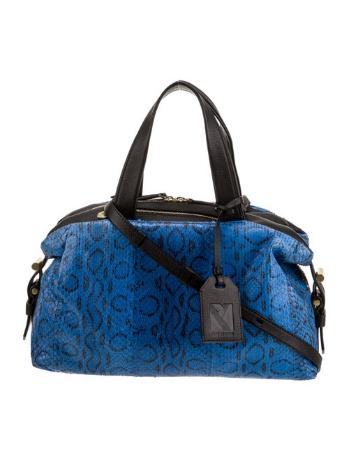 Reed Krakoff Snakeskin Top Handle Bag