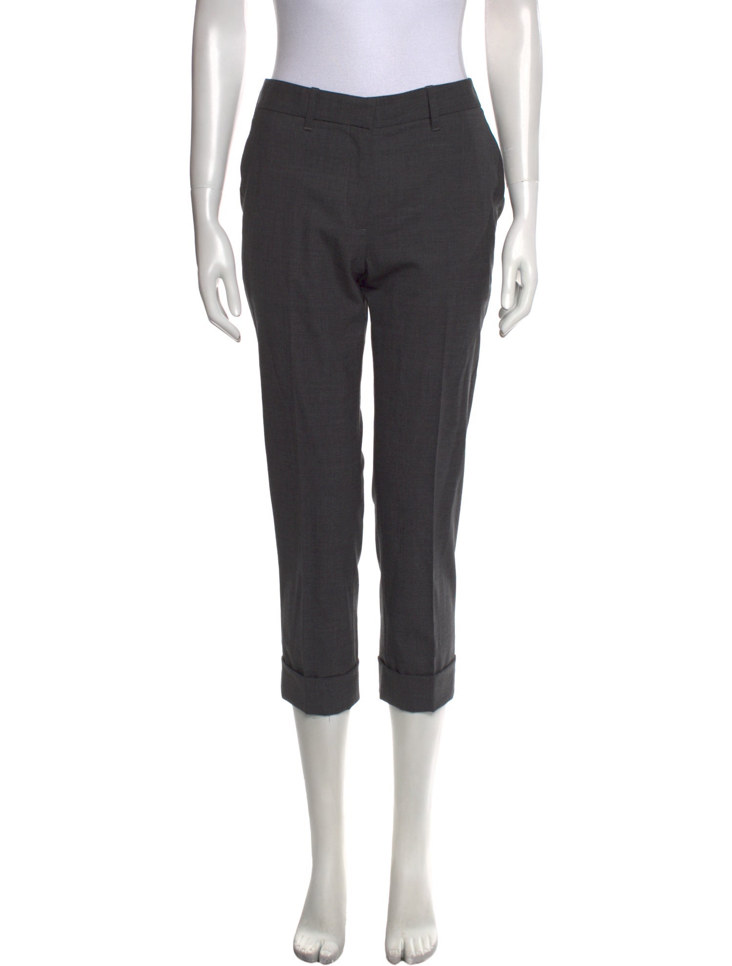 Reed Krakoff Virgin Wool Straight Leg Pants