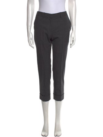 Reed Krakoff Virgin Wool Straight Leg Pants