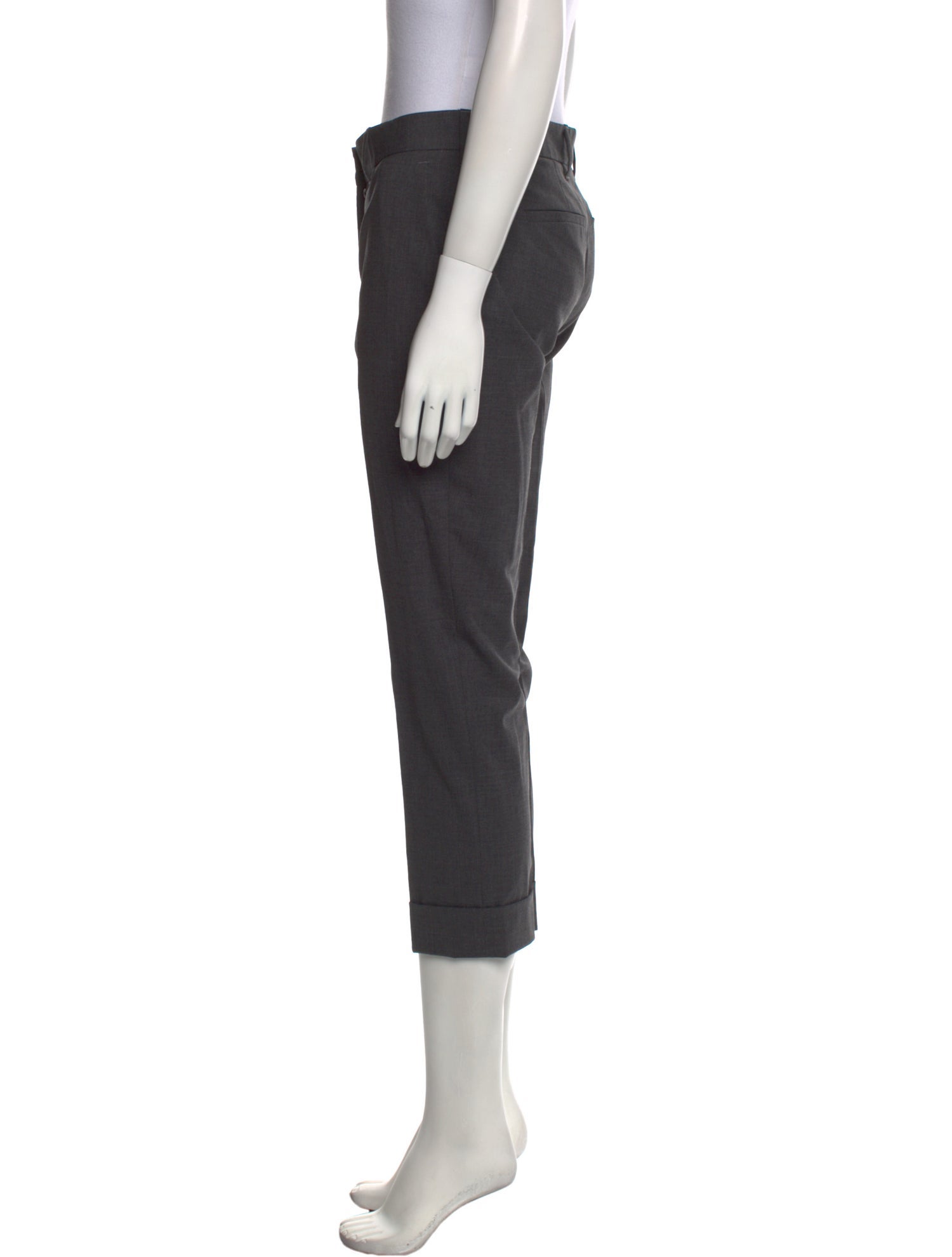 Reed Krakoff Virgin Wool Straight Leg Pants