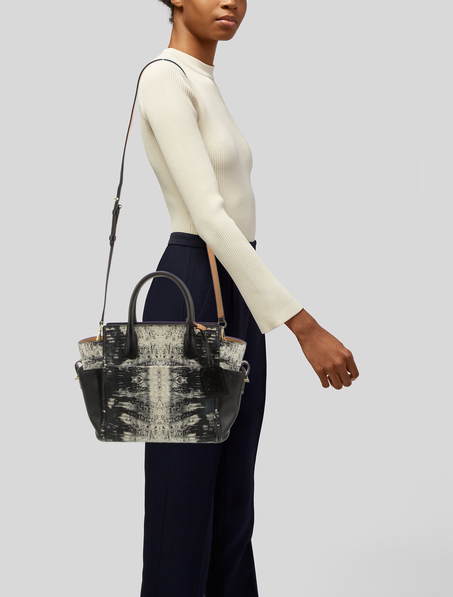 Reed Krakoff Leather Top Handle Bag