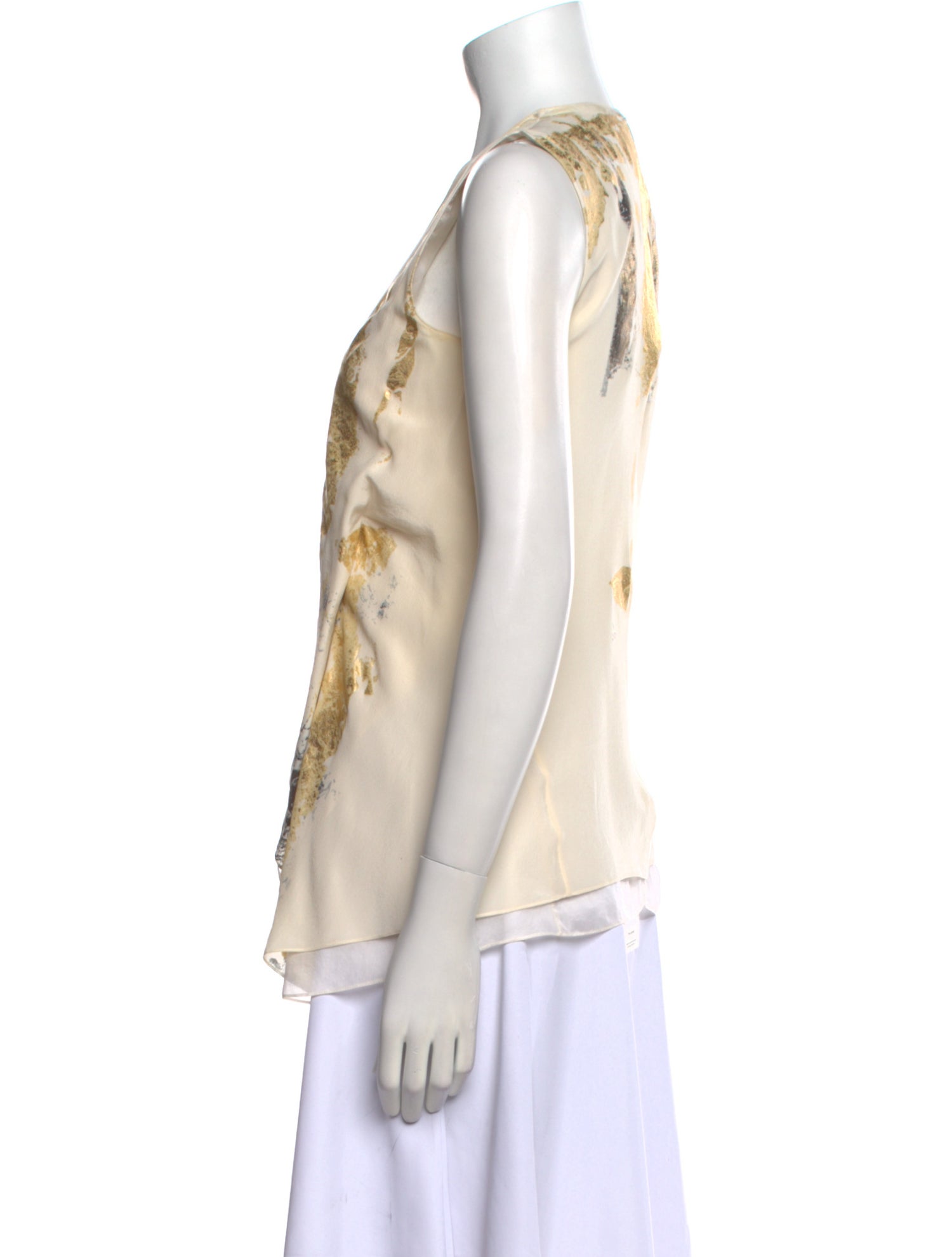 Reed Krakoff Silk Printed Blouse