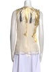 Reed Krakoff Silk Printed Blouse