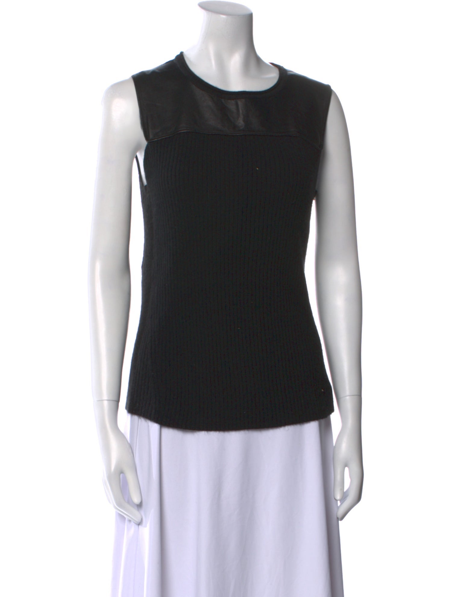 Reed Krakoff Merino Wool Crew Neck Top