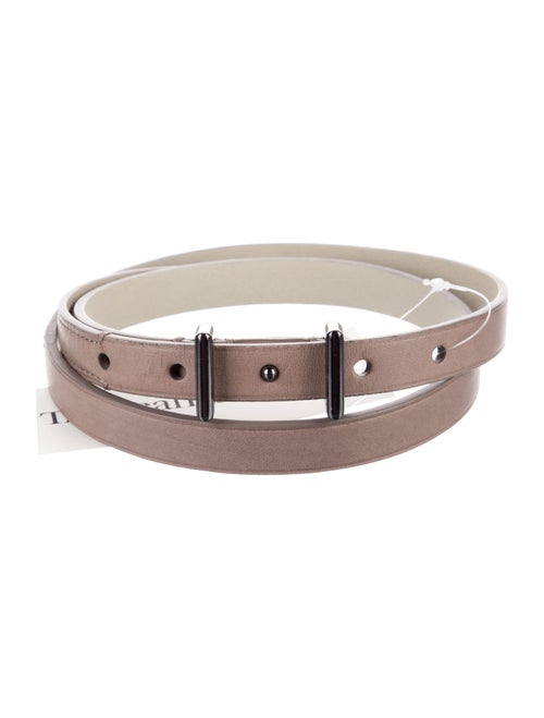 Reed Krakoff Skinny Leather Belt