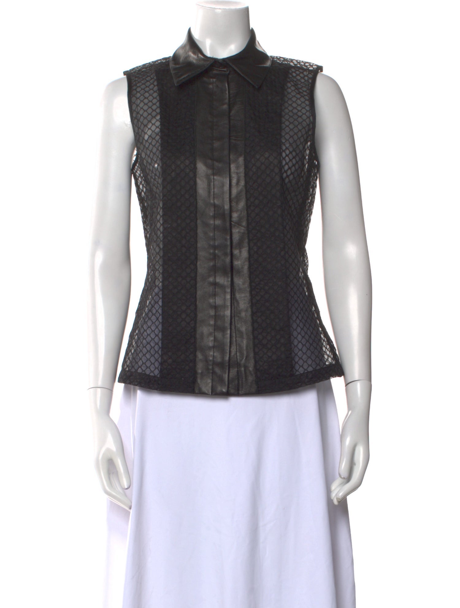 Reed Krakoff Silk Sleeveless Top