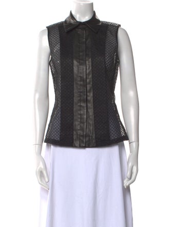 Reed Krakoff Silk Sleeveless Top