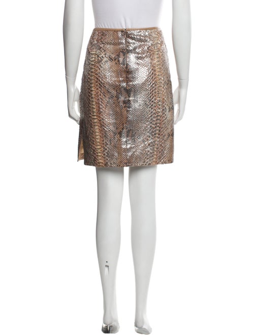 Reed Krakoff Python Knee-Length Skirt