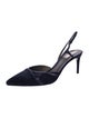 Reed Krakoff Suede Slingback Pumps