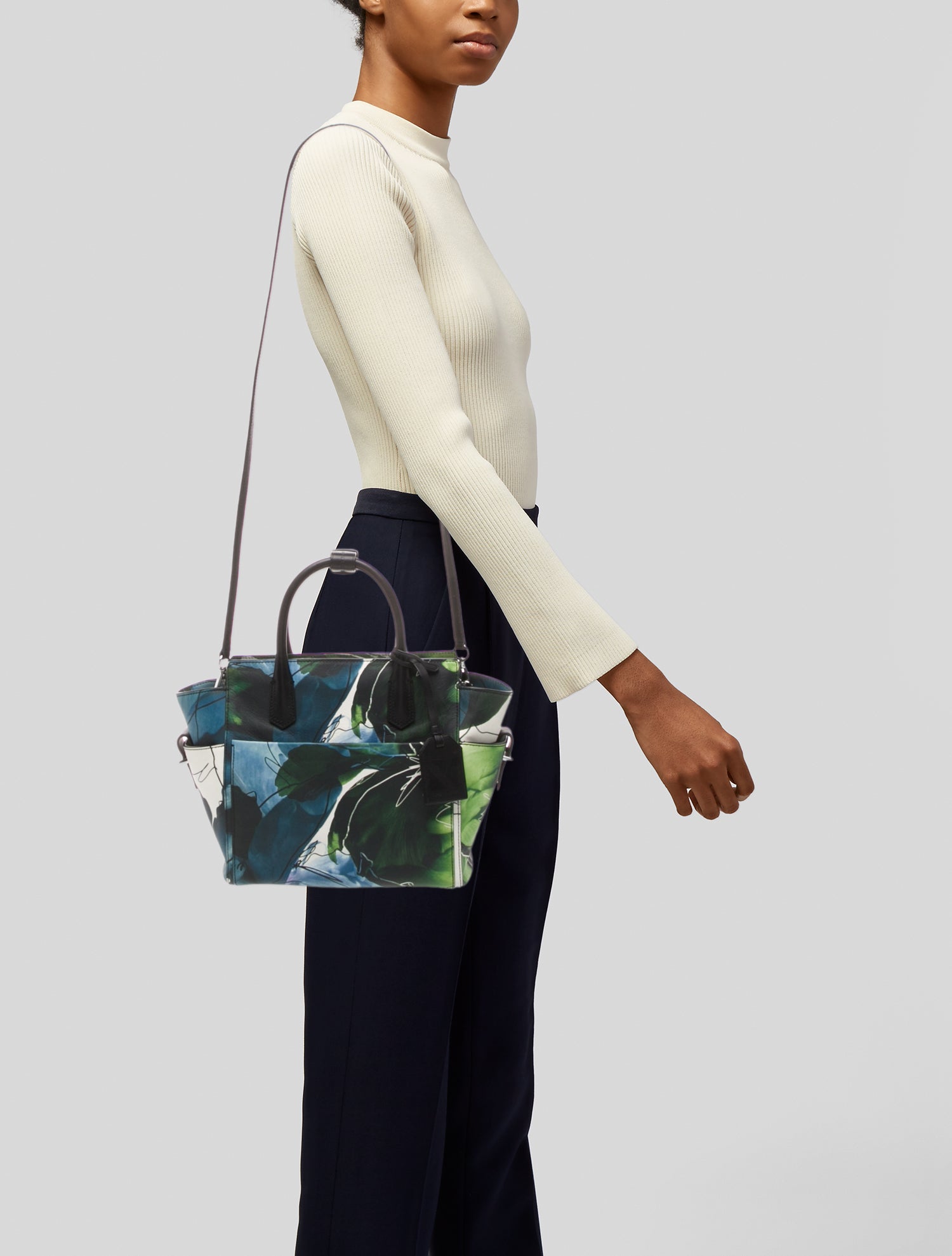 Reed Krakoff Leather Top Handle Bag