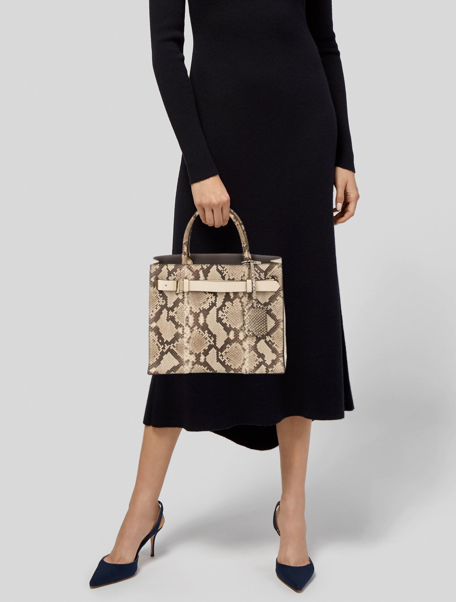 Reed Krakoff Leather Top Handle Bag