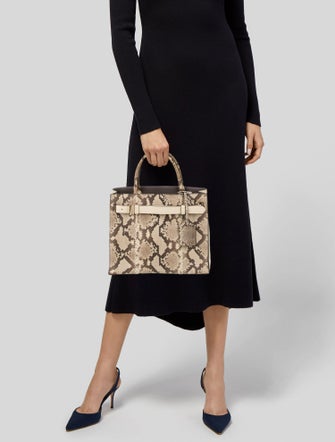 Reed Krakoff Leather Top Handle Bag