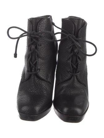 Reed Krakoff Leather Lace-Up Boots