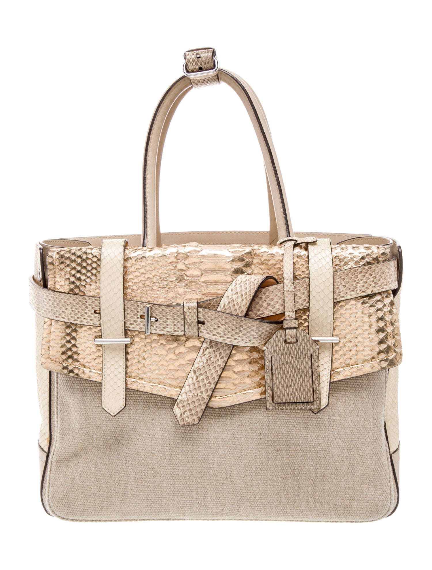 Reed Krakoff Leather Top Handle Bag