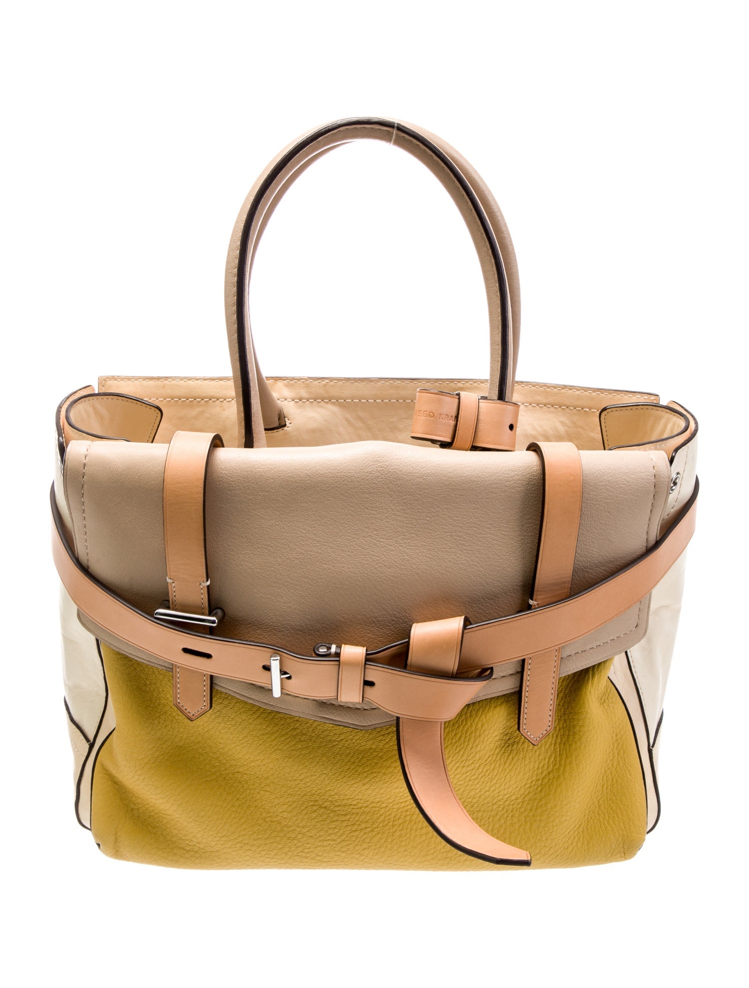 Reed Krakoff Leather Top Handle Bag