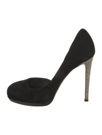 Reed Krakoff Suede D'Orsay Pumps
