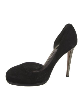 Reed Krakoff Suede D'Orsay Pumps