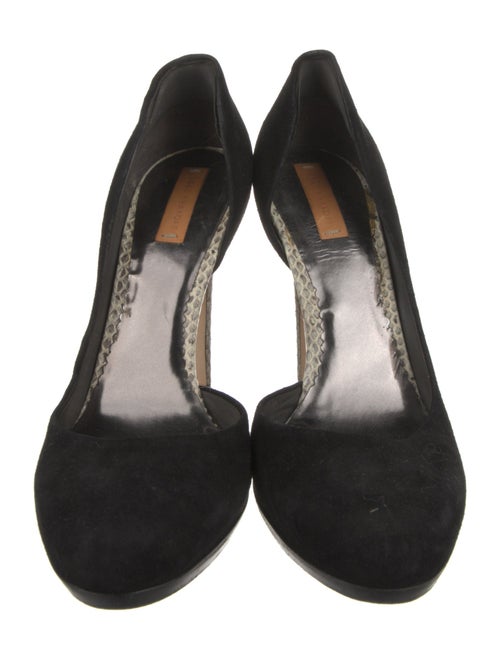 Reed Krakoff Suede D'Orsay Pumps