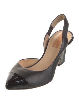 Reed Krakoff Leather Slingback Pumps