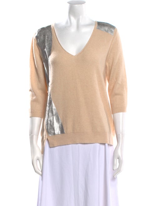 Reed Krakoff Cashmere Graphic Print Sweater