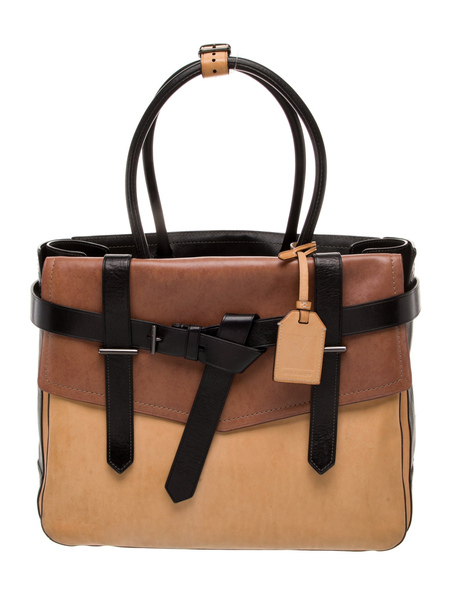 Reed Krakoff Leather Top Handle Bag