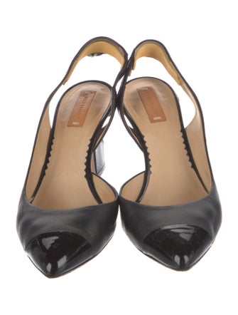 Reed Krakoff Leather Slingback Pumps