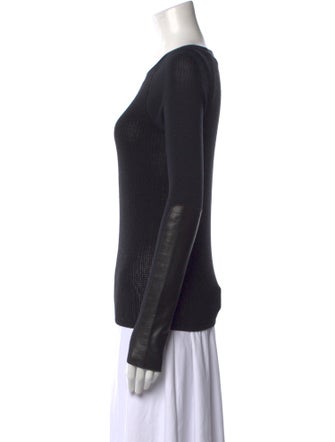 Reed Krakoff Merino Wool Scoop Neck Top