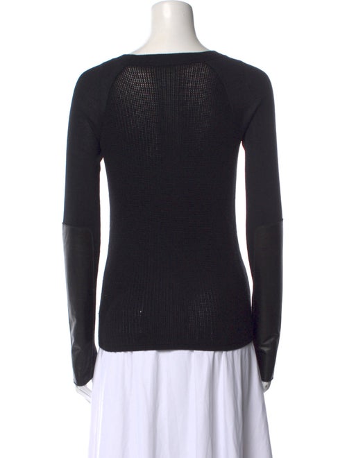 Reed Krakoff Merino Wool Scoop Neck Top