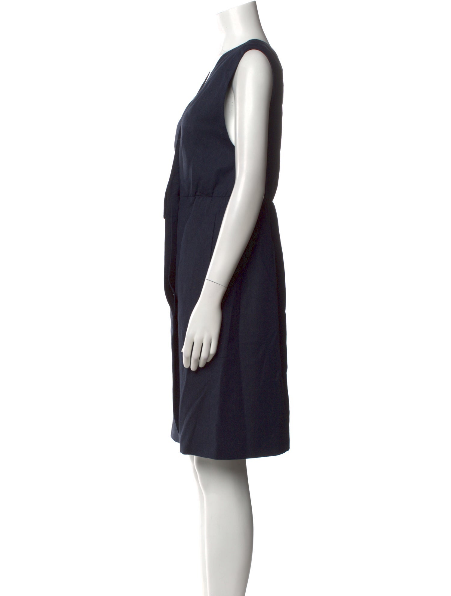 Reed Krakoff Wool Knee-Length Dress