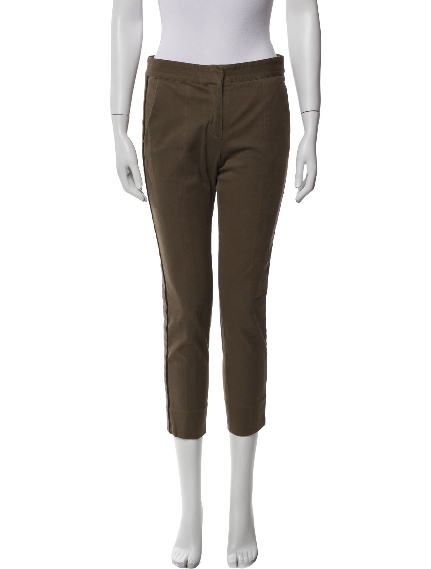 Reed Krakoff Silk Skinny Leg Pants
