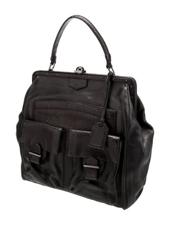 Reed Krakoff Leather Top Handle Bag