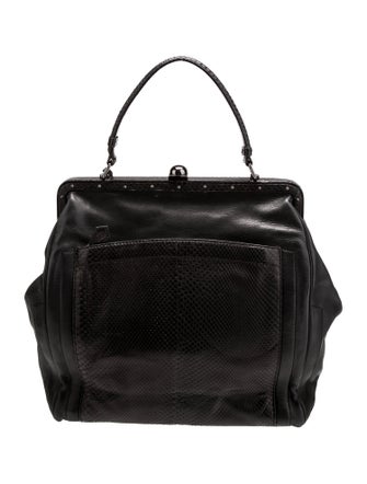 Reed Krakoff Leather Top Handle Bag