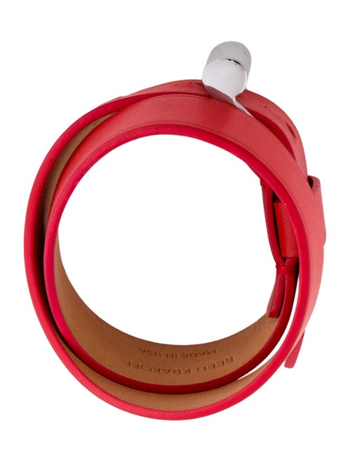 Reed Krakoff Leather 'Atlas' Double Wrap Bracelet