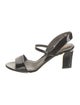Reed Krakoff Patent Leather Slingback Sandals