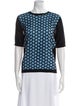 Reed Krakoff Printed Bateau Neckline T-Shirt