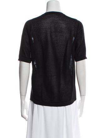Reed Krakoff Printed Bateau Neckline T-Shirt
