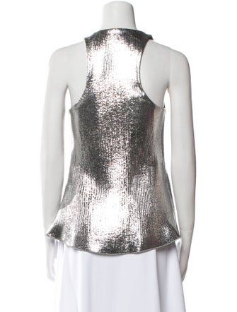 Reed Krakoff Wool Printed Top