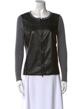 Reed Krakoff Wool Scoop Neck Top