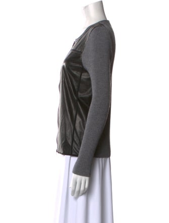 Reed Krakoff Wool Scoop Neck Top