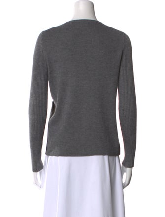 Reed Krakoff Wool Scoop Neck Top