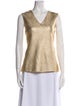 Reed Krakoff V-Neck Sleeveless Top