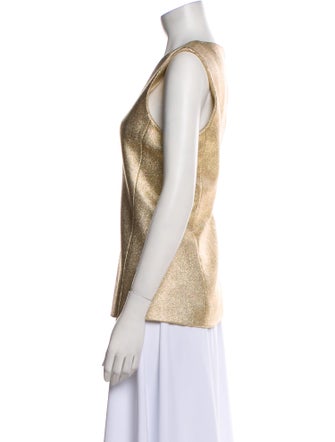 Reed Krakoff V-Neck Sleeveless Top
