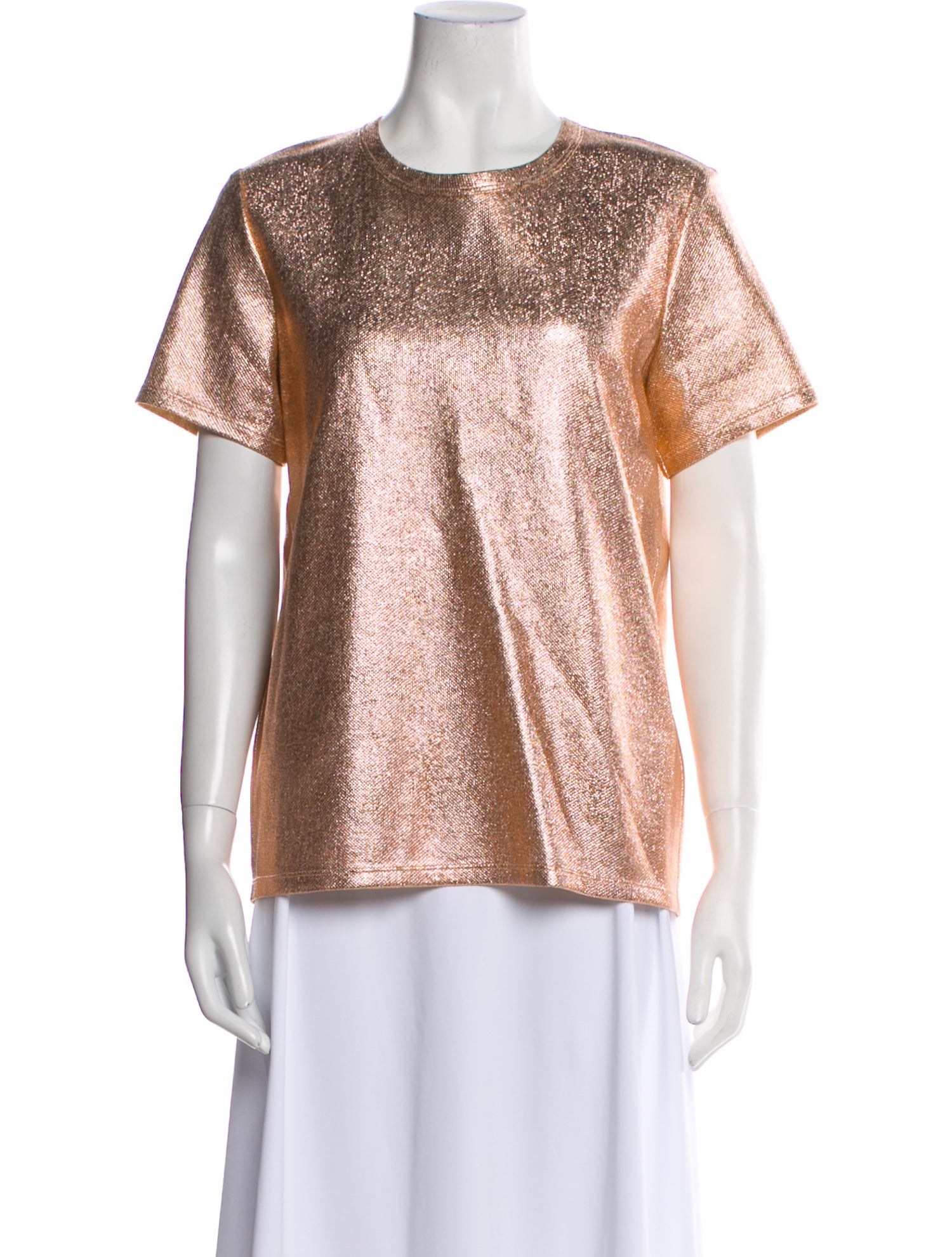 Reed Krakoff Silk Crew Neck T-Shirt w/ Tags