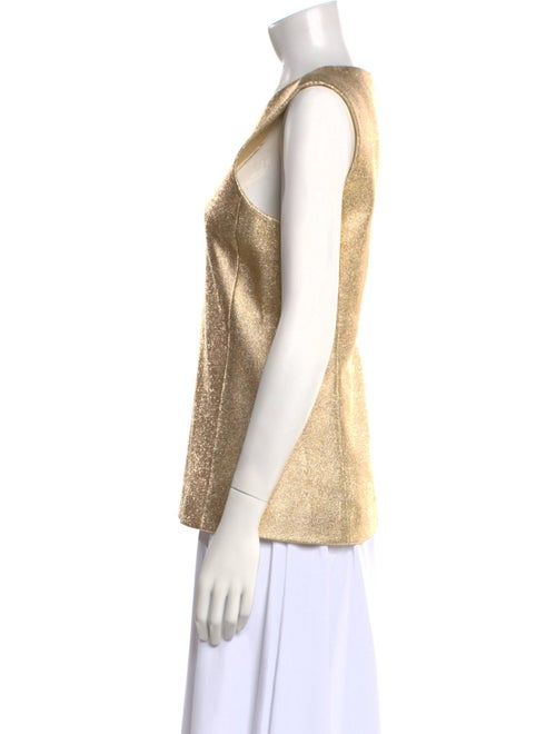 Reed Krakoff V-Neck Sleeveless Top