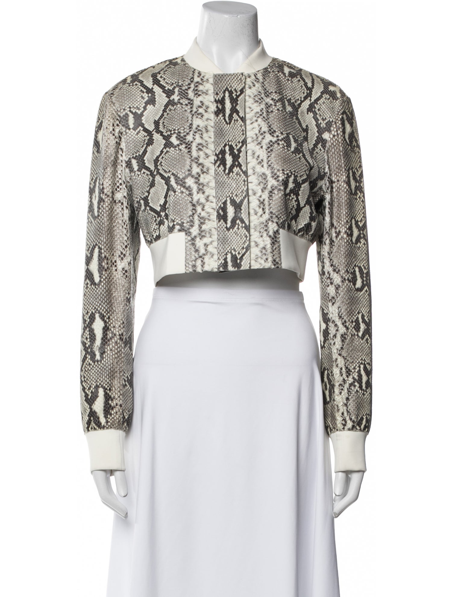 Reed Krakoff Python Floral Print Evening Jacket